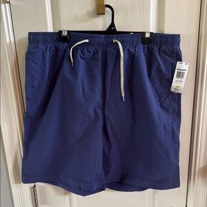 Timberland blue drawstring, swim trunk size extra large